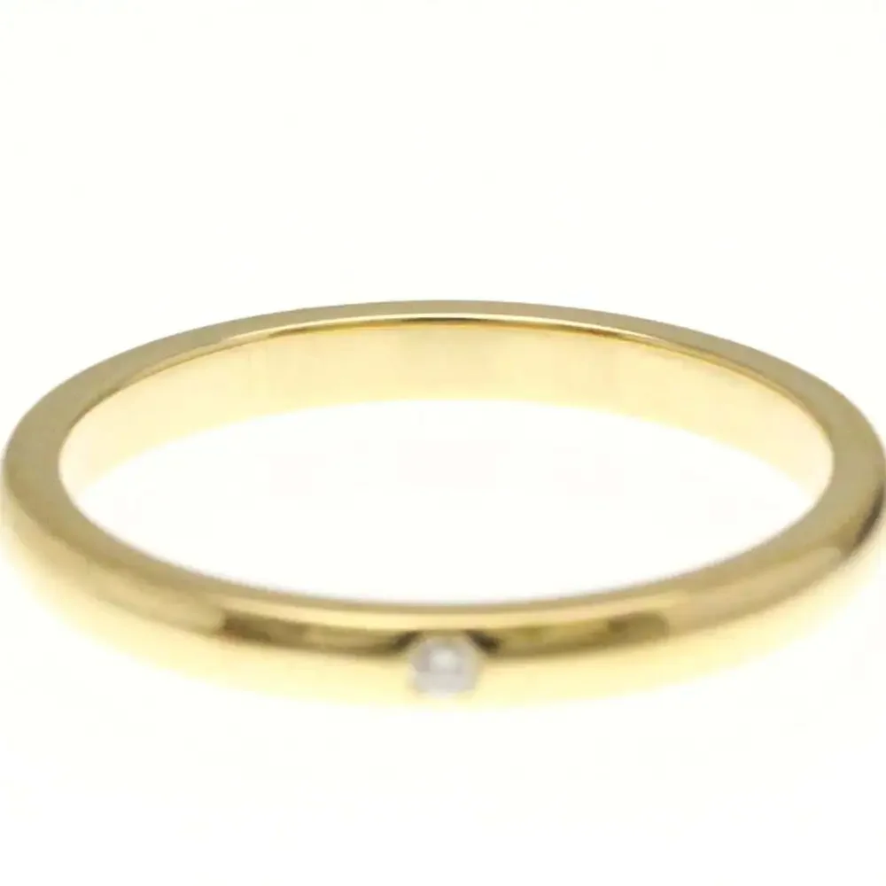 TIFFANY 18k Gold Diamond Ring